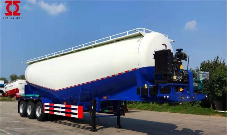 40m3 Bulk Cement Tankvogn Sættevogn