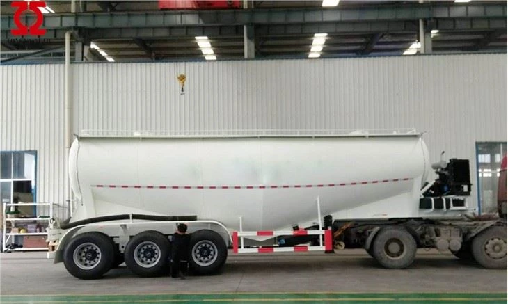 Cement Transport Tankvogn Trailer