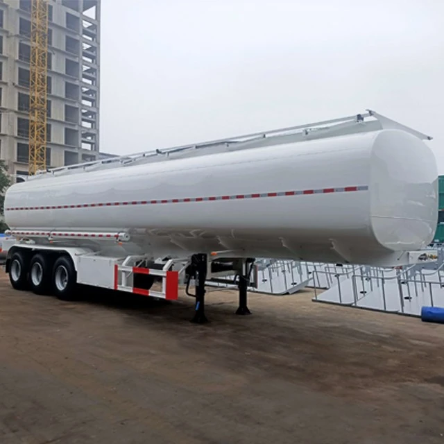 3 akslet 45000liter Brændstof Tankvogn Trailer Leverandør