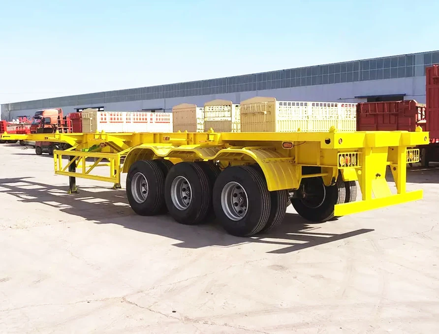 Skelet Semitrailer med svanehals