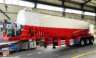 Kina Fremstilling TONGYA Bulk Cemen Tank Semi Trailer
