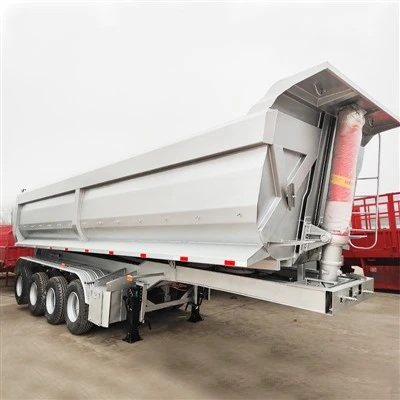 Hyva cylinder dump trailer