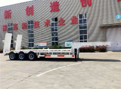 Lav seng Semi Trailer Fabrik