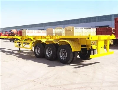 Skelet Semitrailer med svanehals