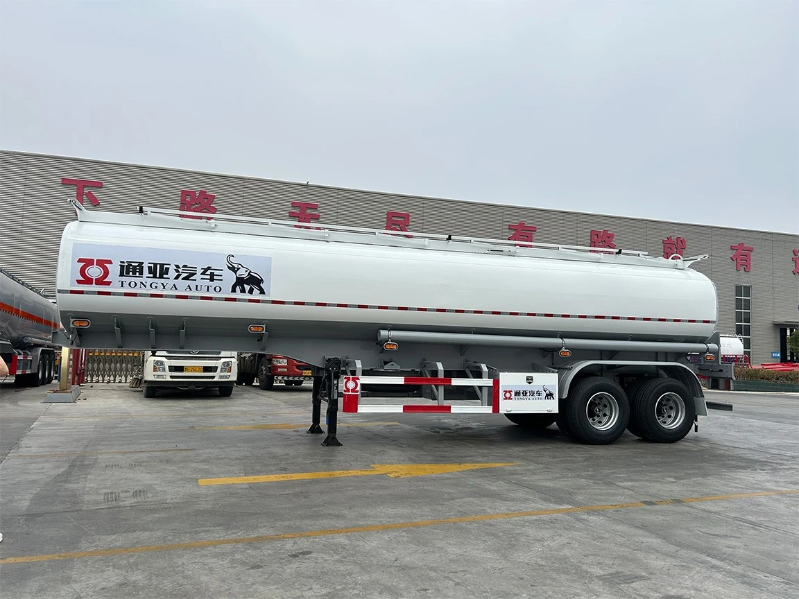 2 Axle Fuel Tank -semi -trailer til salg