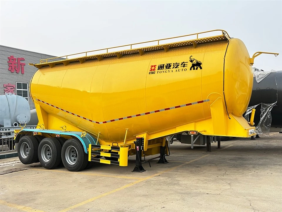 3-akslet Powder Tanker Semi Trailer Til salg