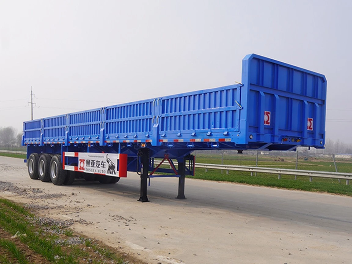 3 Axle Side Wall Semi Trailer