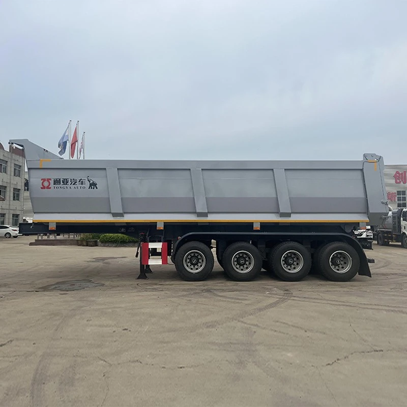 60t bagdump semi trailer med OTTC -certificering