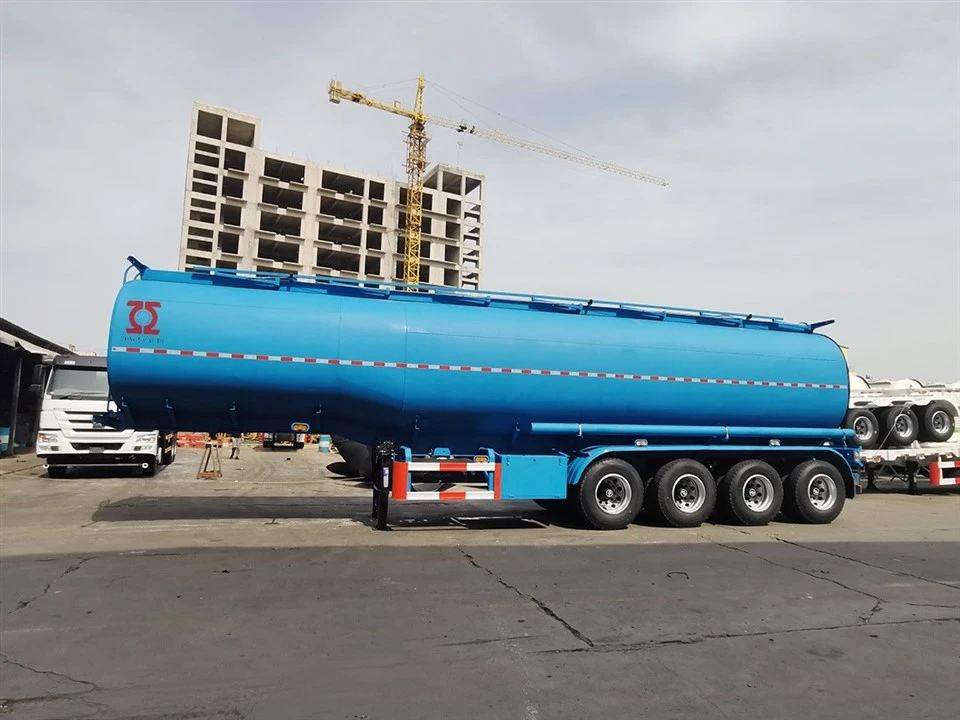 Lavpris Salg af lager 55m3 Olietank Semi Trailer