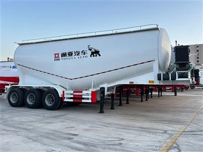 3-akslet bulkcementtankvogn Semitrailer med mekanisk affjedring