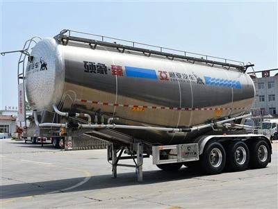 40t aluminium cement tankskib semi trailer