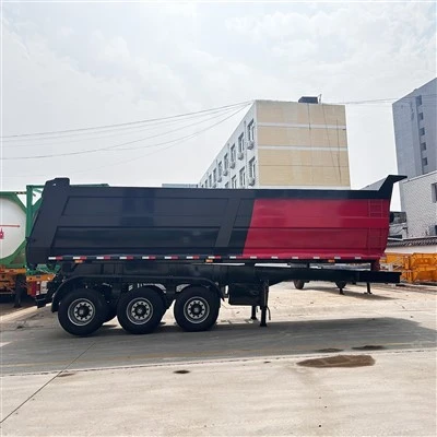 Heavy Duty U Type Tipping Tuck Trailer til Transport Stones Sands Lav pris